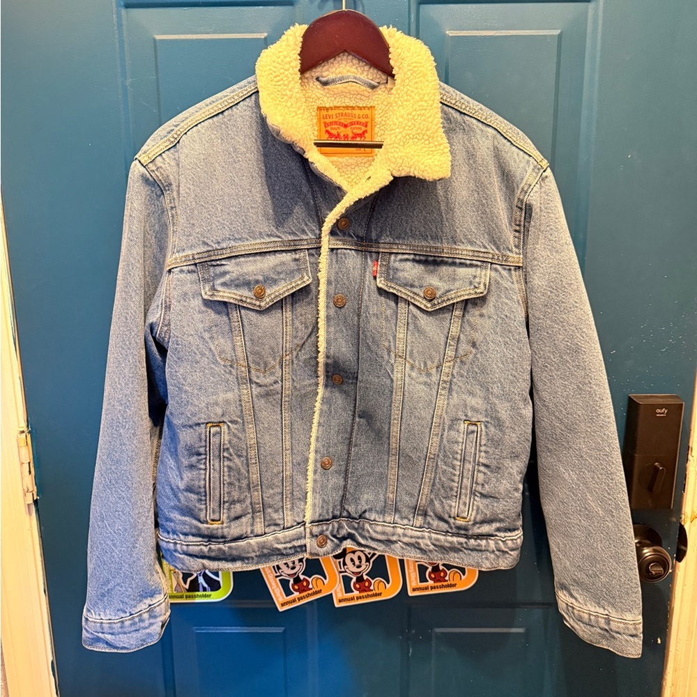 Levi's Sherpa-Lined Denim Jacket